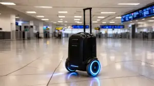 walizka z napędem elektrycznym